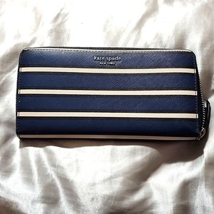Kate Spade Cameron York Stripe Continental Wallet